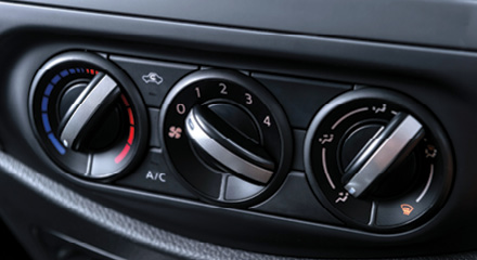 Nissan Navara Climate Console